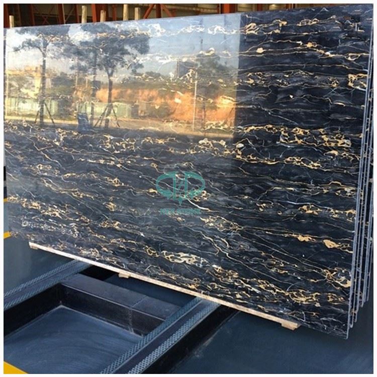 Nero Portoro Marble Slab
