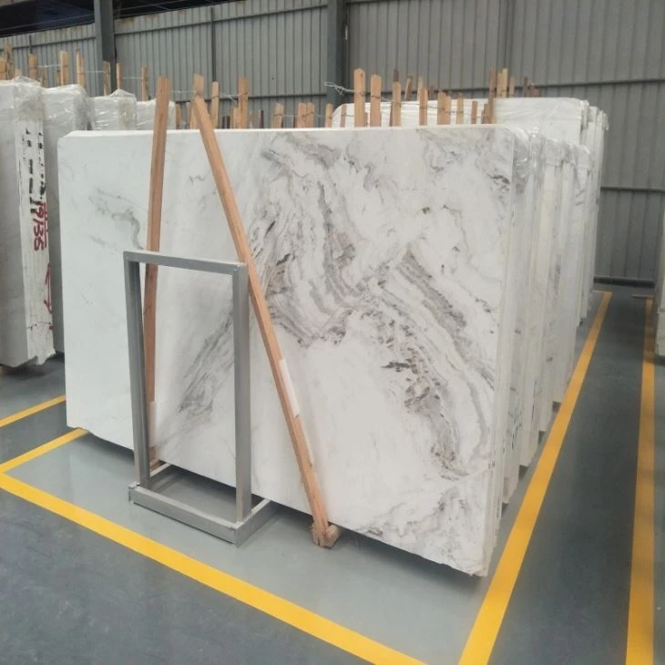 Jade White Marble Slab