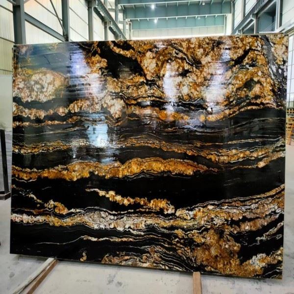 Portoro Gold Marble Slab
