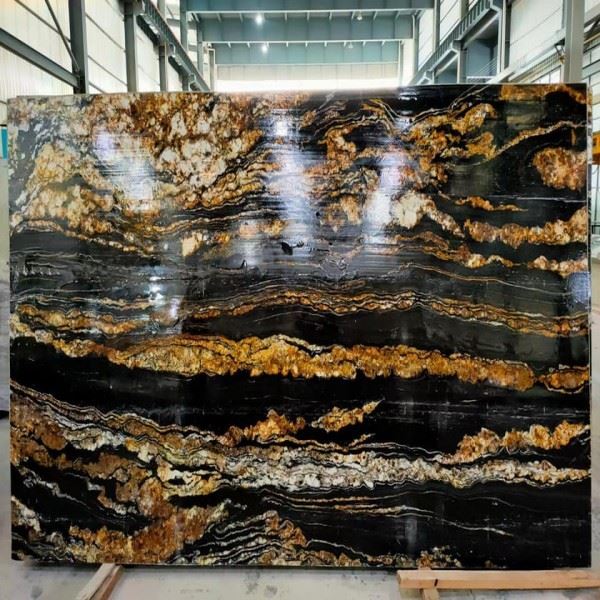 Portoro Gold Marble Slab