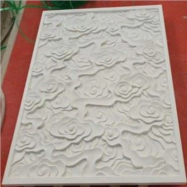 सफेद संगमरमर सीएनसी पैटर्न