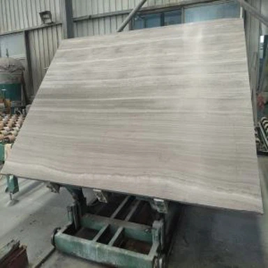 लकड़ी के सफेद संगमरमर स्लैब