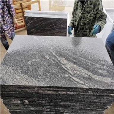 चीन ग्रे जुपराना ग्रेनाइट स्लैब टाइलें