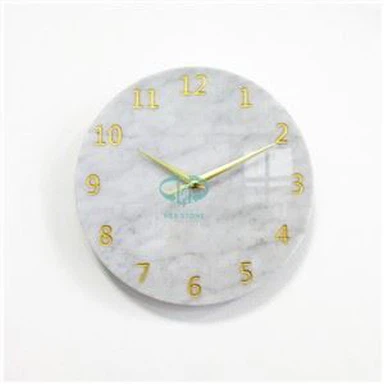 सफेद संगमरमर की घड़ी