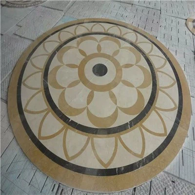प्राकृतिक संगमरमर का फर्श पैटर्न