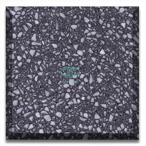 ग्रे और सफेद Terrazzo