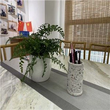 Terrazzo क्राफ्ट ब्रश पॉट